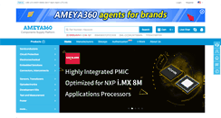 Desktop Screenshot of ameya360.com
